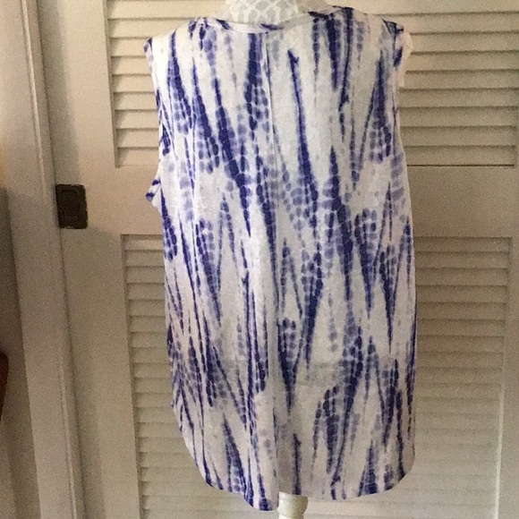 Dept 222 blue and white tank - Picture 5 of 5